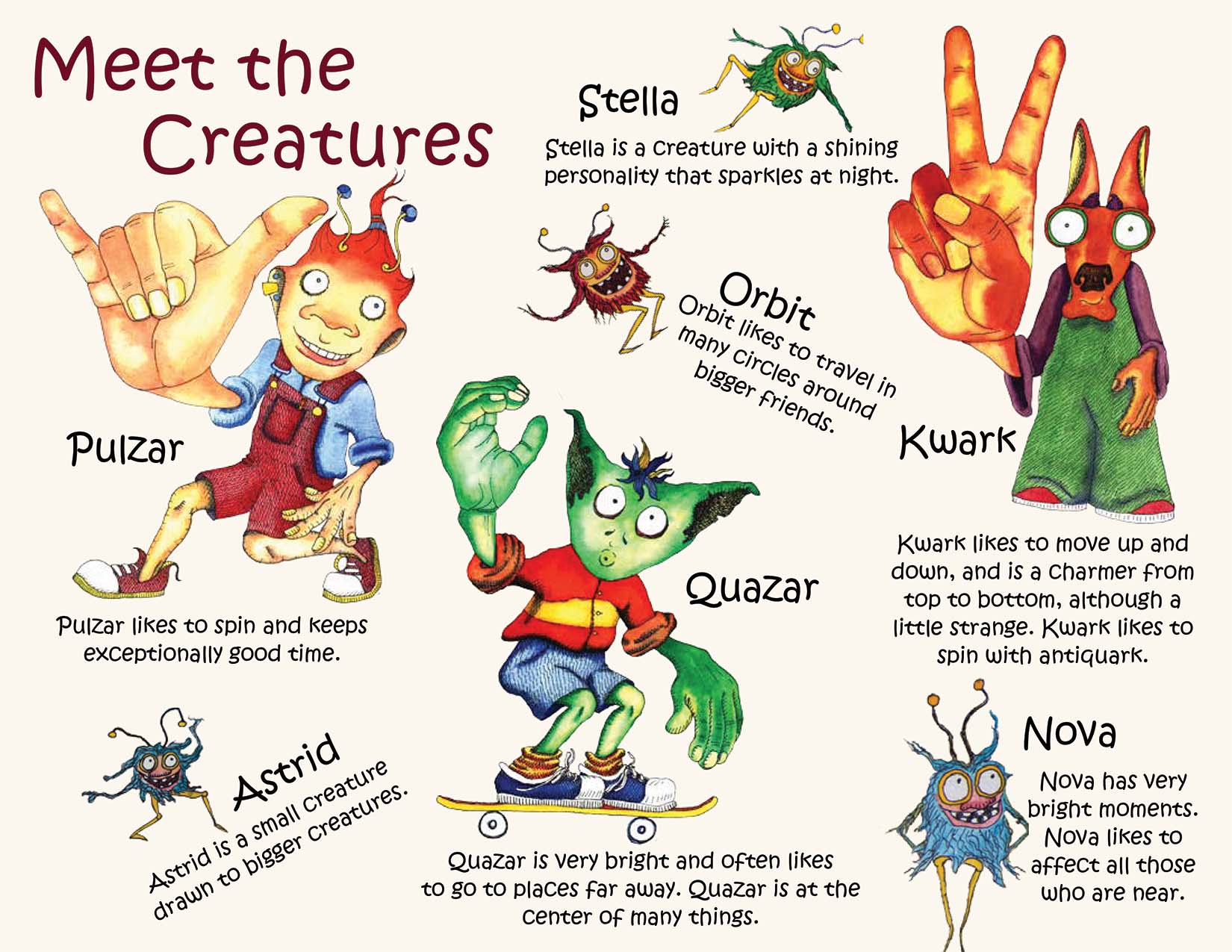 Fingerspelling Book Dr. Joseph Garcia Meet The Creatures